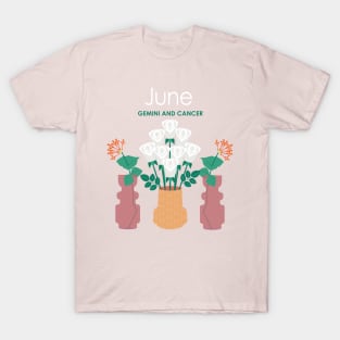 June Birth Flowers T-Shirt